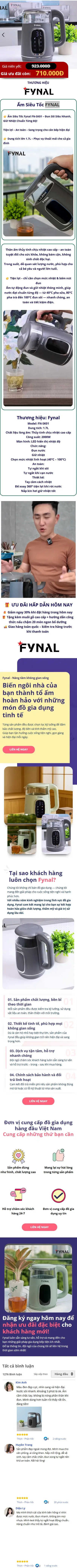 Ấm siêu tốc FYNAL